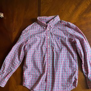 Pink, yellow, green blue white